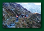 Making our way up to Mackinnon Pass